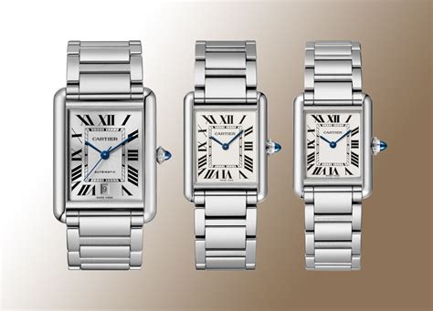 buy tank cartier must de cartier manual|cartier tank must size comparison.